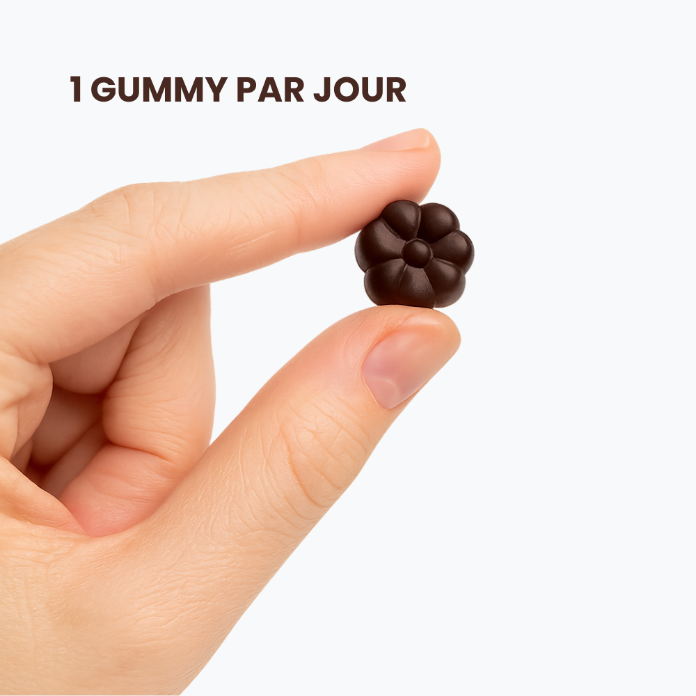 Ashwagandha Gummies – Sommeil & Clarté Mentale (60 Gummies)